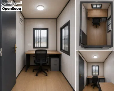 Security Guard Room 2M x 3M Portable Cabin Ready Stock 3
