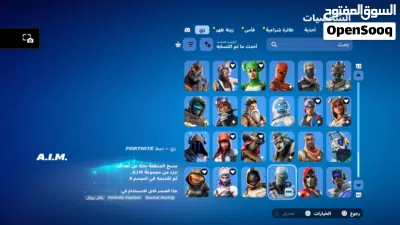 حساب فورت نايت نادر من شابتر 1 3