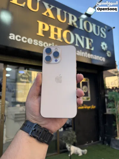 iPhone 16 pro max 256 GB Battery مدخل خط 91% شرق اوسط 2