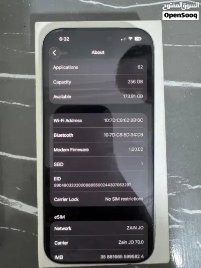 Iphone 17 pro 256 (used) 4