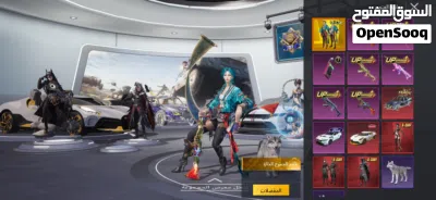 حساب ببجي للبيع او البدل ب حساب فيه بيبي شارك 2