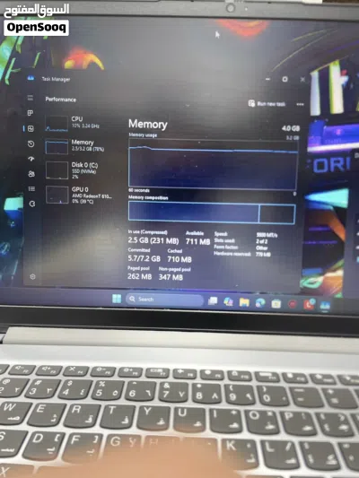 Lenovo Ideapad 2023 مع كرت شاشة T610 AMD 4