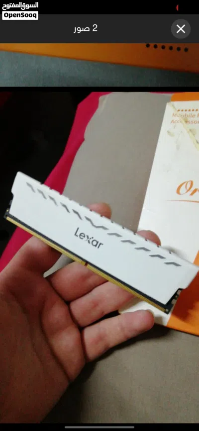 Lexar THOR 16GB (2x8GB) DDR4 3600MHz RAM Kit - White, CL18, XMP 2.0 3