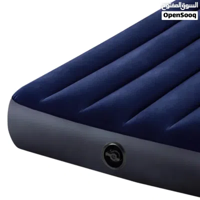 مرتبة هوائية من Intex Dura-Beam Classic Downy، سرير نوم نفخ للسفر أو التخييم أو المستشفى النوع والت 2