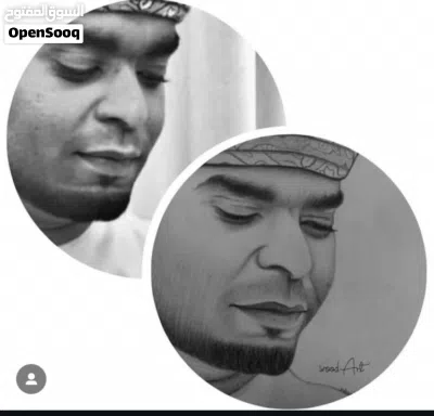 رسم بورتريه بارصاص و مختلف الاشكال حسب الطلب باسعار مناسبة جداااااااااا وباسلوب خاص 2