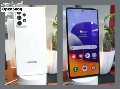 مستعمل اخو الجديد Samsung A72 رام 16 جيجا 128 و 256 أغراضة بدون كرتونه الأصلية متوفر توصيل 2