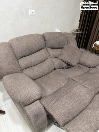 طقم كنب ركيلاينر أمريكي ثلاثية +ثنائية +2مفردتين 2