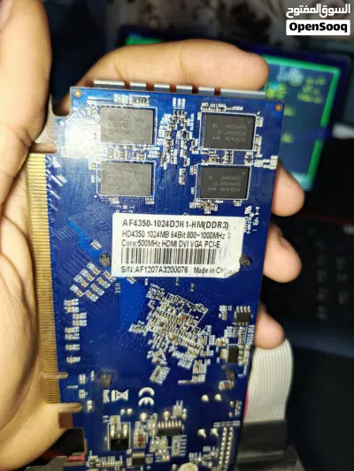 كرت شاشه amd Radeon hd 4350 2gb 3