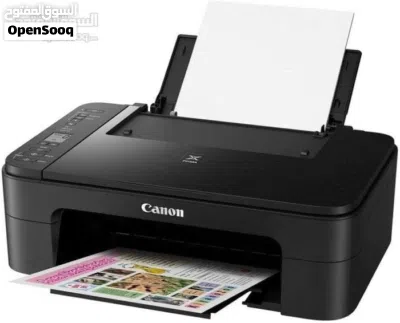 طابعة واستنساخ و سكنر و واي فاي canon pixma ts 3140 الطابعة مستخدمه نظيفة 2
