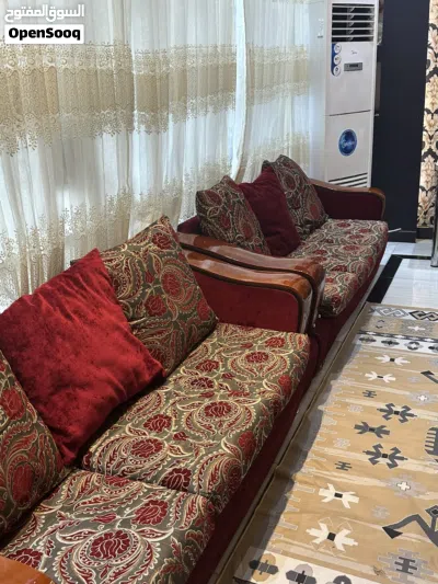 تخم قنفات 10 مقاعد متكامل وبحالة جيدة 4
