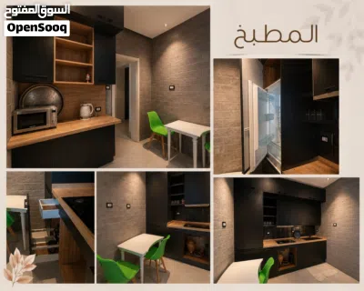 شقه مفروشه تشطيب حديث مثلما موضح ف الصور 2