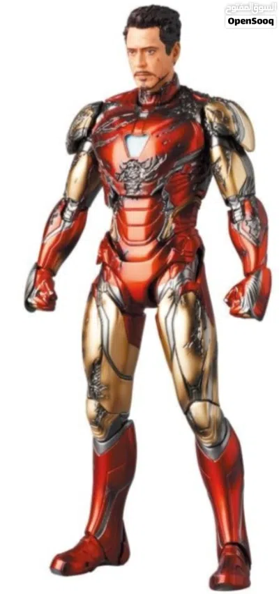 IN STOCK Avengers: Endgame MAFEX No.195 Iron Man Mark 85 (Battle Damaged) Action Figure 4