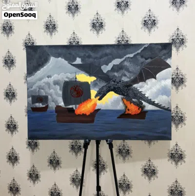 رسم لوحه التنين 3