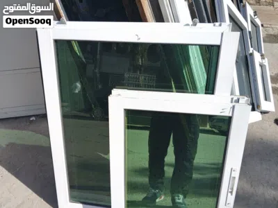 شبابيك المنيوم بحال الوكاله مستعمل تسليم على المقاس 2