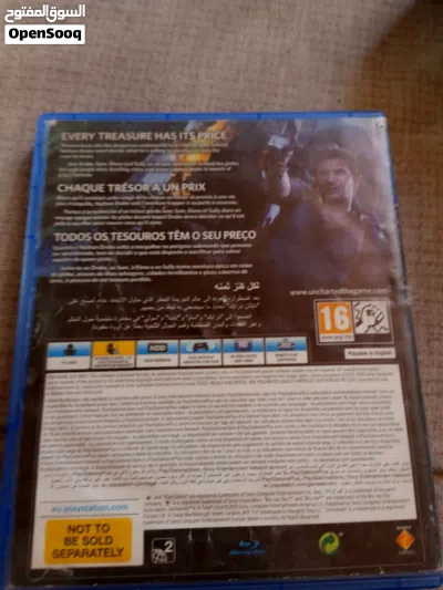 سيدي UNCHARTED 4 قليل الاستعمال مستعمل بحاله جيده 3