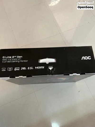شاشة AOC Gaming 27” Curved 240Hz للبيع 4