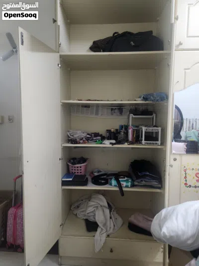 wardrobe cupboard big1( heavy and full height )and small 1 3