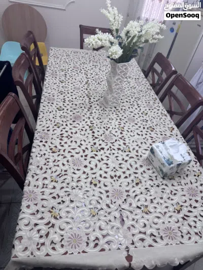 طاولة سفرة طعام جدة 8 كراسي 2