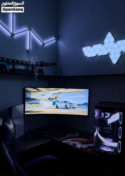 شاشه ns gamer 34 inch الترا وايد (كيرڤ) 4
