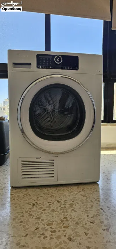 مجفف ملابس ويرلبول (Whirlpool) بسعة 10 كجم. 2