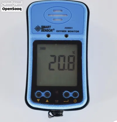Oxygen Monitor AS8901 Smart Sensor O2 Gas Detector 0-30% VOL Sound Light Alarm 2