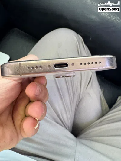 ايفون16برو ماكس جديد بس الضهر مكسور الله شاهد زلف مابي البطاريه99بسبب تحديث امس فقطط 2