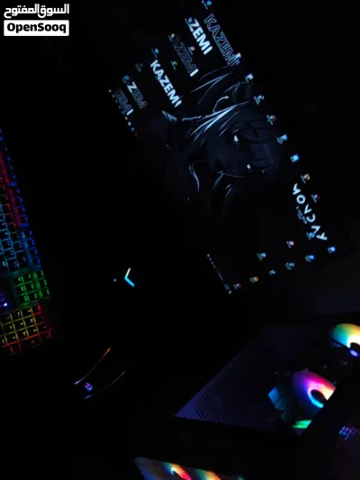 السلام عليكم pc مع شاشه مع UPS للبيع 2