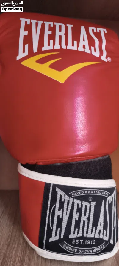 قفازات ملاكمة Everlast بحالة ممتازة للبيع 4