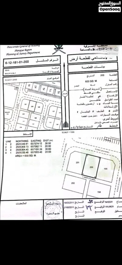 3 اراضي للبيع مصرون 1 ولاية ابراء 3