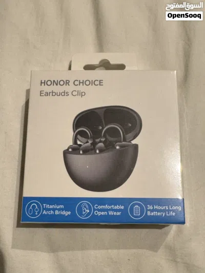 brand new sealed honor choice earbuds clip with warranty 2
