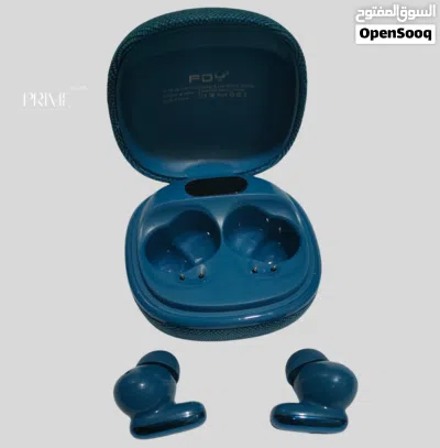 FDY-T03 EARBUDS ENC أصلي ضمان سنه 25 ساعه تشغيل لون ازرق 2