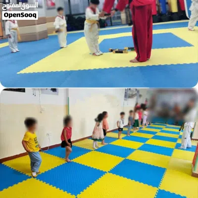 ارضيات فوم متوفر عدة الوان وكميات متينه غير قابل للانزلاق مناسبه لتجهيز النوادي/المنزل نوعيه ممتازه 2