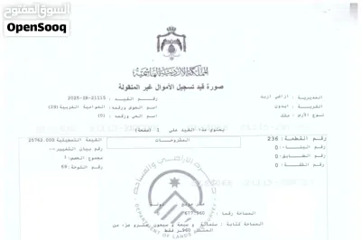 أرض مفروزة 680م2 مميزة للبيع من( المالك مباشرة) في منطقة ايدون بسعر لقطة 2