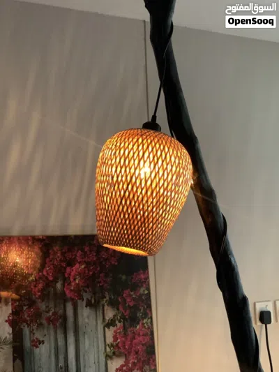 إضاءه ارضية اغصان شجر طبيعي 3