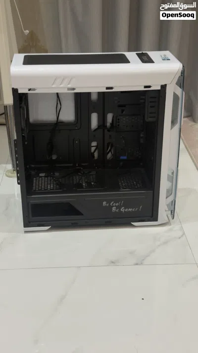 Gaming PC Case White - 4 Fans Included 2