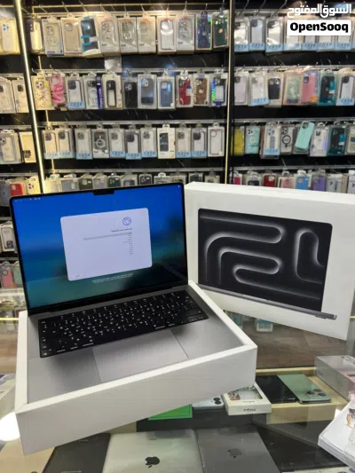 وكااااااااالةMacBook Pro m3 14” مش مستخدم اقراء الوصف لتعرف كل تفاصيلو 3