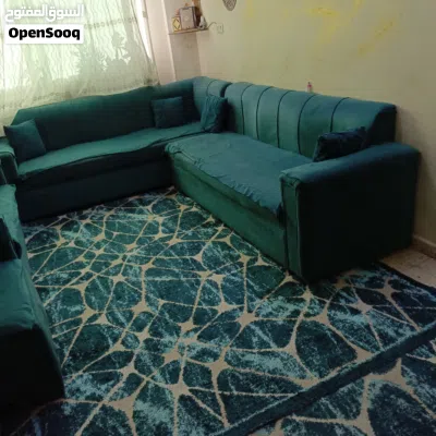 طقم كورنر للبيع الزرقاء -جبل طارق 4