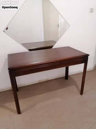 طاولة كونسول / مكتب أمريكي أصلي فاخر، ماركة Drexel Heritage(خشب زان). 3