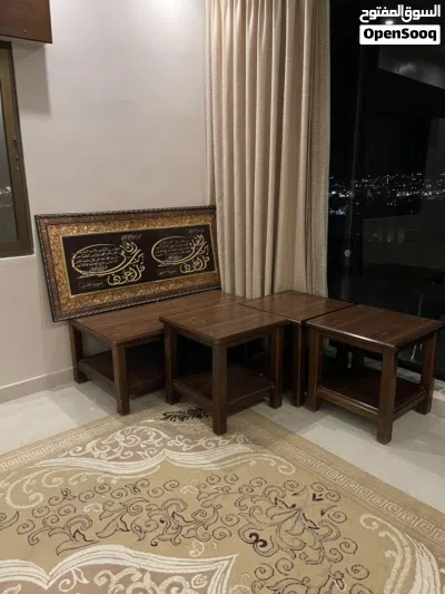 طاولة وسط وثلاثه جانبيات 3