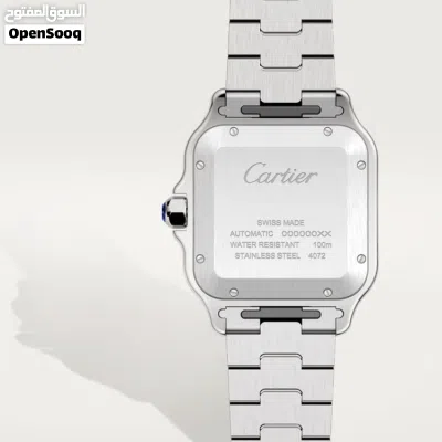 Santos de Cartier Automatic watch for men ساعة سانتوس دي كارتييه أوتوماتيكية للرجال 3