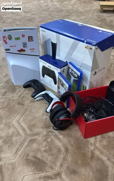 جهاز بلايستيشن فايف نسخه سليم شرق اوسط مدخل سيدي للبيع 2