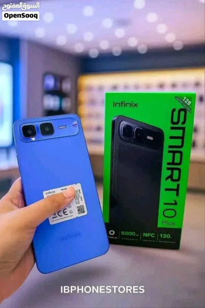 جهاز مستعمل ايام Smart 10 plas رام 8 جيجا 128 مكفول بالشركة متوفر توصيل وهدايااا وهدايااا 3