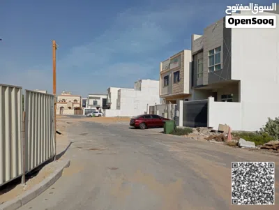 ارض سكني 200 متر زاوية شارعين منطقة الزاهيةResidential land, 200 sqm, corner plot on two streets, 4