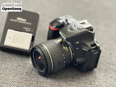 Nikon D5600 + 18-55mm Lens Excellent Condition OMR 290 2