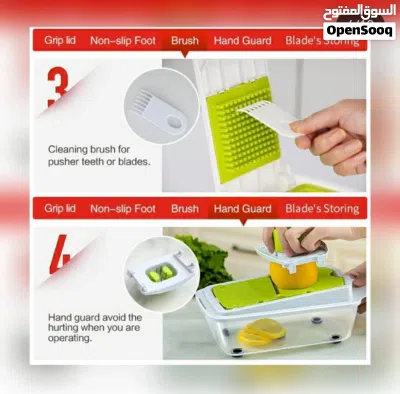 Multifunctional Kitchen Helper, Food Chopper & Spiralizer 4