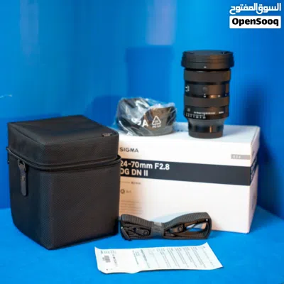 للبيع عدسة سيجما مارك 2 تحت الضمان For Sale – Sigma 24-70mm f/2.8 DG DN Art Mark II 3