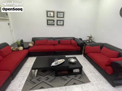 8 Seater Sofa With 2 Corner Tables, 1 Center Table And Rug, SAR 1100 4