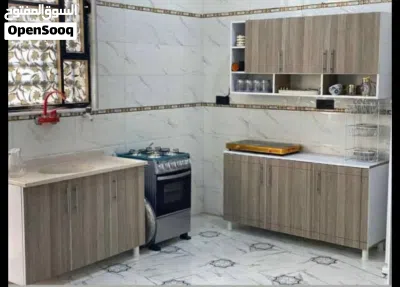 كاونترات خشب متروعشرين 3 قطع 3