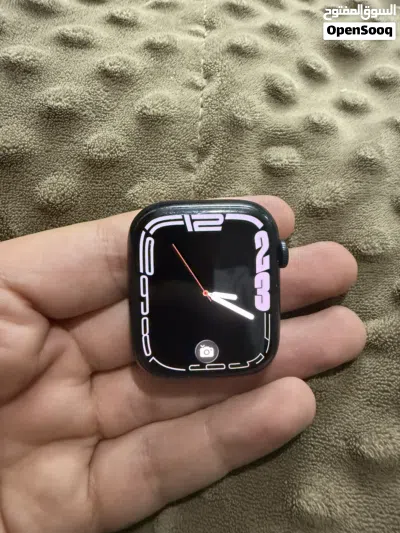 للبيع Apple Watch Series 8 مقاس 45mm - حالة الوكالة مع إضافات مميزة 4