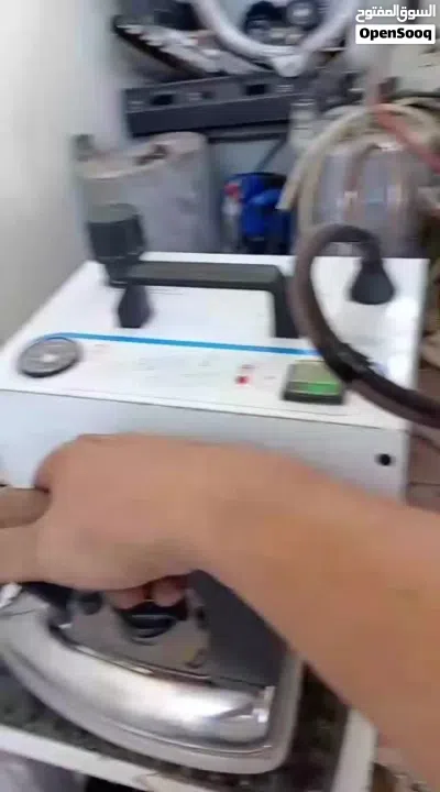 ويلر ايطالي مستخدم للبيع بحاله جيده يستعمل لمغاسل الملابس الوندري والدوبي 3